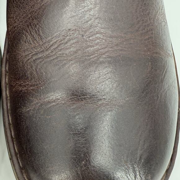 DOC MARTENS Brown Orson Leather Vintage Oxford AW004 Mens 10 US Slip-On Casual - Picture 10 of 11